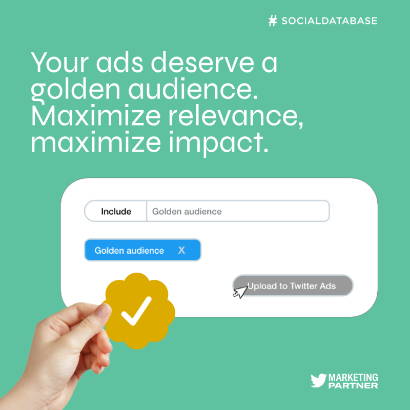 socialdatabase's tweet photo. To all golden badge advertisers 👇