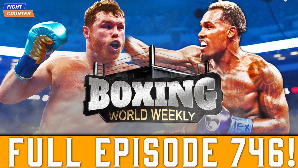FightCounter's tweet photo. TODAY🔥 2 PM EDT / 6 PM GMT 

Watch BOXING WORLD WEEKLY 

Episode #746🥊

Live on 📺 FIGHT COUNTER

Sign up now and watch it for FREE
👉 https://t.co/jo30uICML0

#CaneloAlvarez #JermellCharlo #Fights #Boxing https://t.co/jrABXeJWva