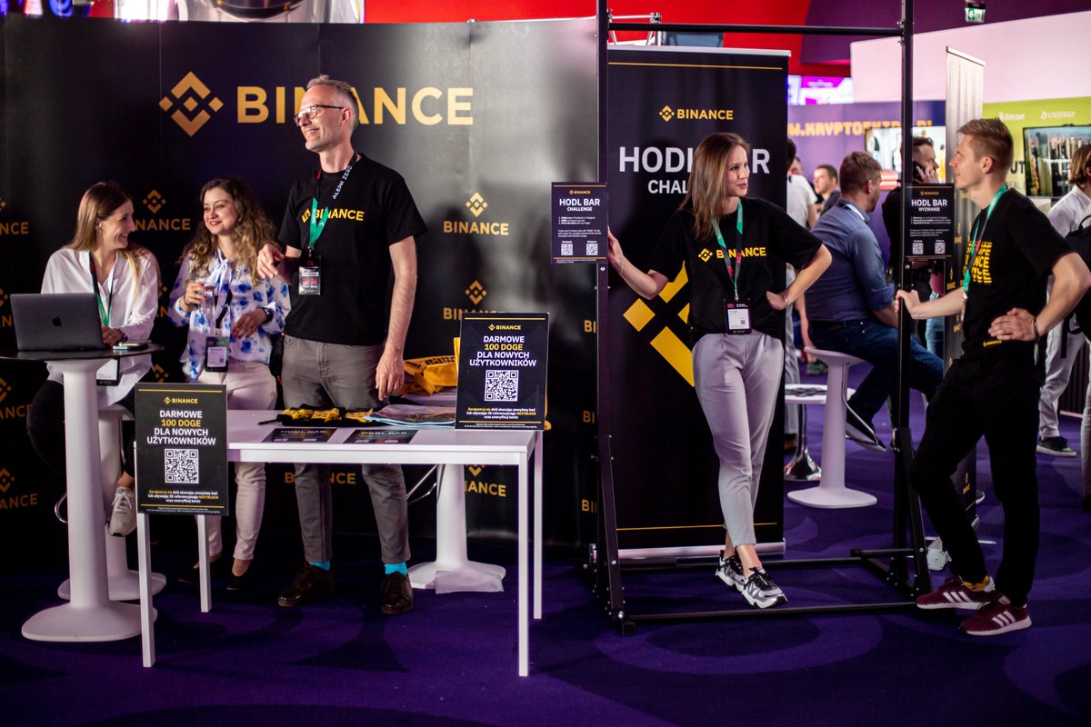 🤩 Hi @Binance! It was a pleasure having you at the NBX Warsaw Summit. Special thanks for bringing the heat with your epic HODL Bar Challenge. 🔥💪

Once again, congratulations on winning The Best Crypto Trading Platform Category!🏆

<a href="/diegoclercd/">Diego Clerc</a>, Katarzyna Wabik, Kyrylo