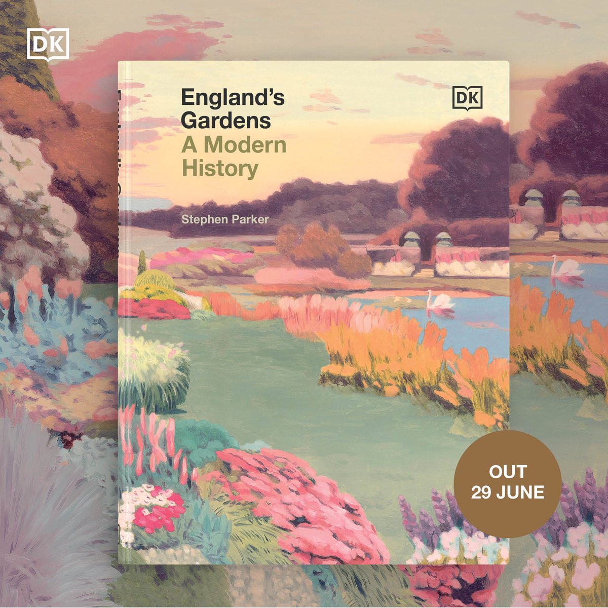 My book..Englands Gardens is published tomorrow..and the first review…by eminent Garden Historian Steven Desmond..in today’s Country Life.. ‘ leads us on an endless series
is a confident, cheerful account
of enjoyable excursions.. ‘I did enjoy this and can recommend it.’
