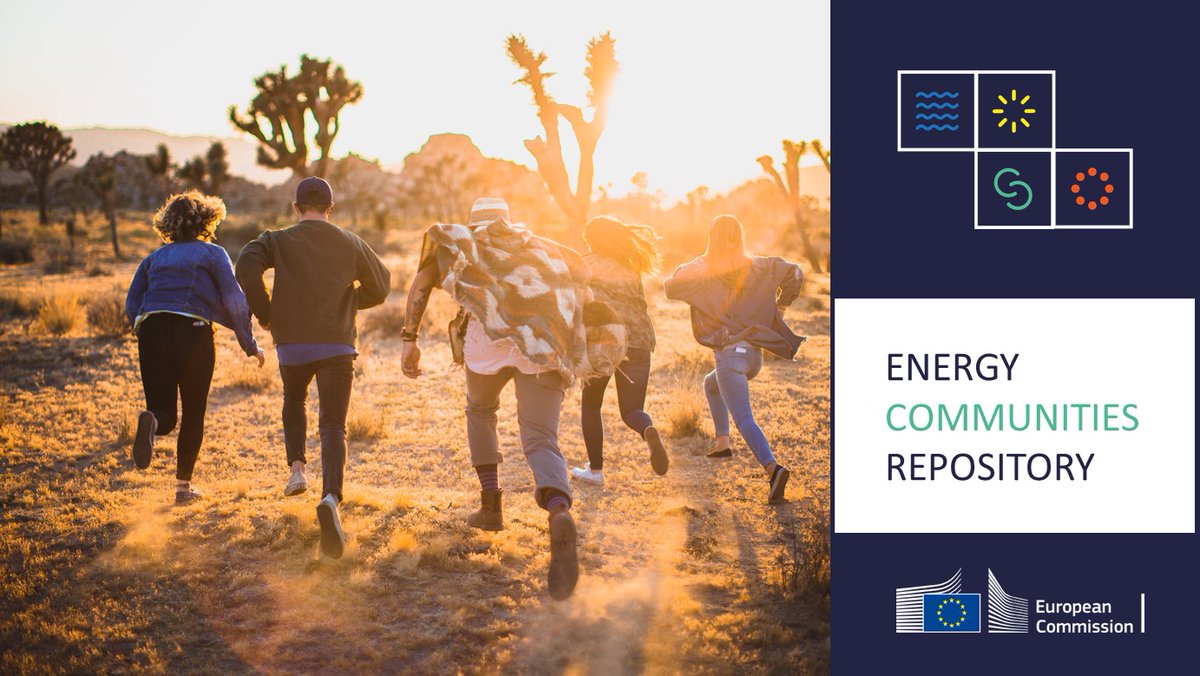 Eager to take your first steps 👣as an energy community?

Sign-up for the #EUenergycommunities webinar to get guidance on:

👥governance models
 🪄 setting up your first project
 🧲Attracting members

When? 🗓️13 July, 10:00-11:15 CEST

👉 europa.eu/!nPHrVM