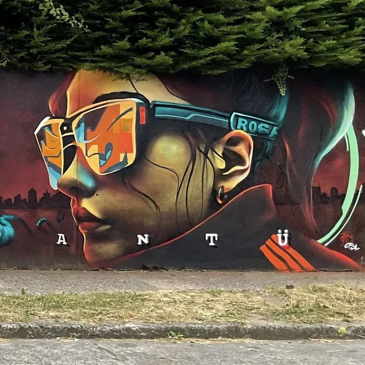 Mural by @antu_isl in Puerto Montt, Chile at @simposio_fest. 
Photo by @naitsabesalex_tnt_crew. 
#Art #StreetArt #UrbanArt 🎨🖌