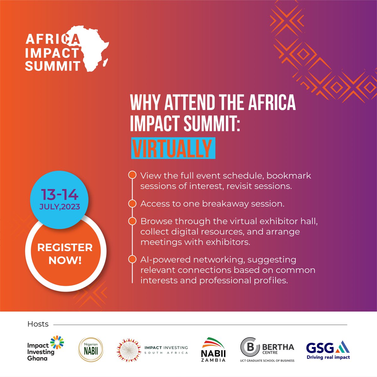 Douglas Knowledge Partners will be attending the inaugural Africa Impact Summit! Join us in-person or virtually on 13-14 July. Register today: africaimpactsummit.org  #africaimpactsummit #impactinvesting
#unleashAfrica