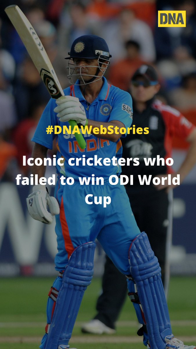 #DNAWebStories | Iconic cricketers who failed to win #ODIWorldCup

Take a look: dnaindia.com/web-stories/sp…