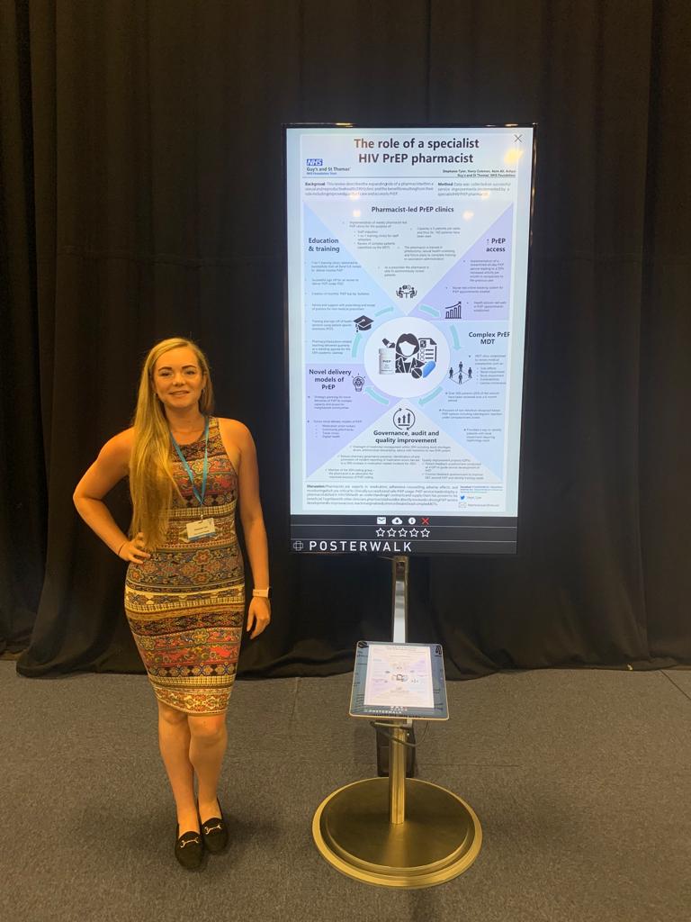 Check out poster 69 presented @BASHH_UK highlighting the invaluable role of a PrEP Pharmacist in your sexual health clinic! I am little biased, but they can play a key role in HIV prevention! 
#BASHH2023 #prep #hivprevention
@BurrellStreet @GSTT_Pharmacy @GSTTnhs @AchyutaNori