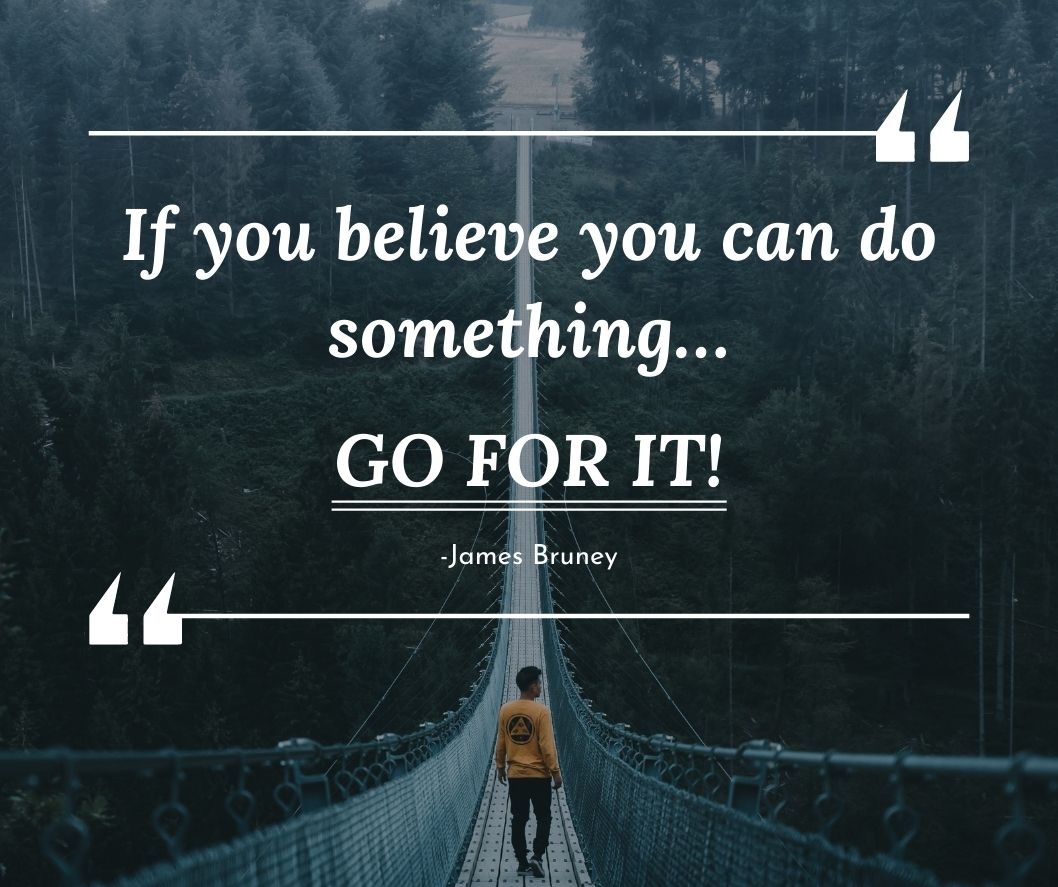 SoldDoctor's tweet image. If you believe you can do something… GO FOR IT!
-James Bruney

#motivationalquote #quoteoftheday #quotetoliveby #motivation #inspiration #goforit #believe #mindovermatter #successmindset