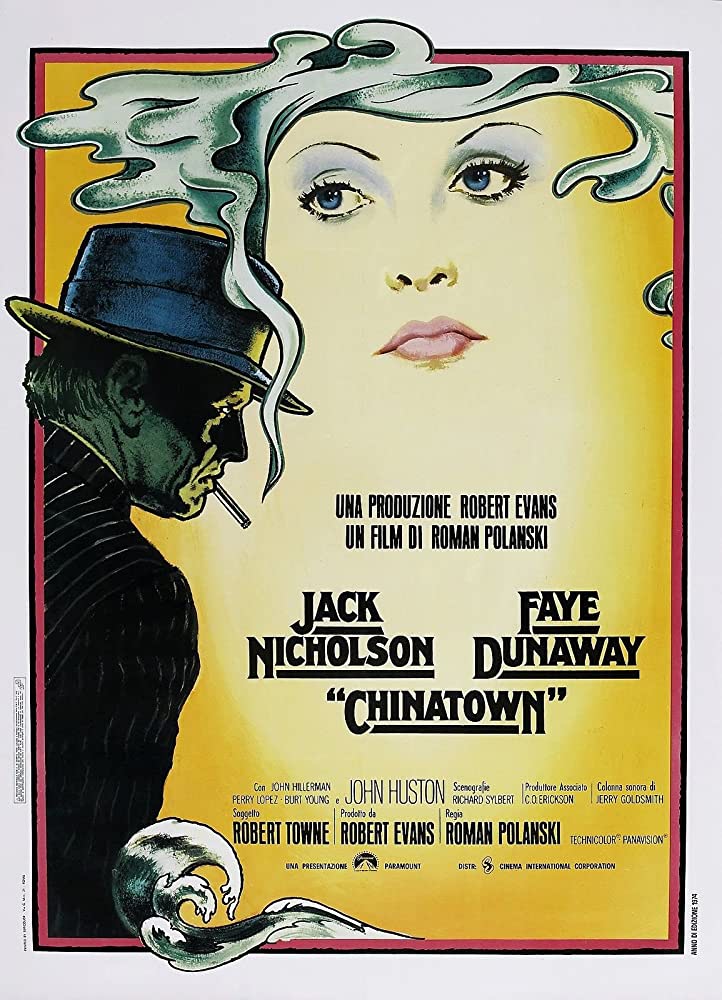 'Chinatown' (Roman Polanski, 1974).

#RomanPolanski #FayeDunaway #JackNicholson