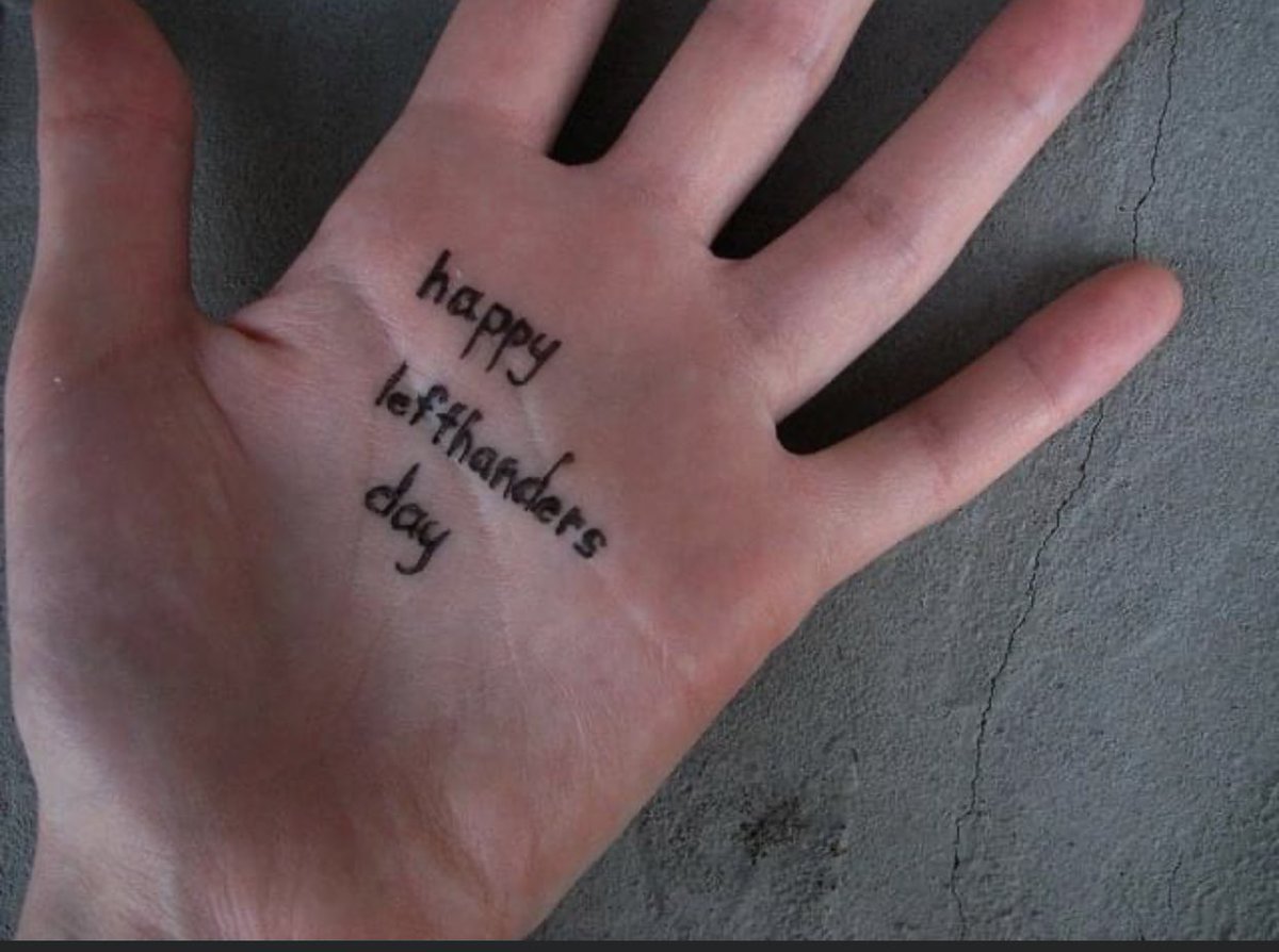 Happy Left-Handers Day!

About 10 percent of people write with their left hand – a trait tenuously tied to intelligence and creativity, not to mention inky pinkies. Despite their minority status, lefties are more likely to excel in music, mathematics and athletics. https://t.co/a8TqFayDbJ