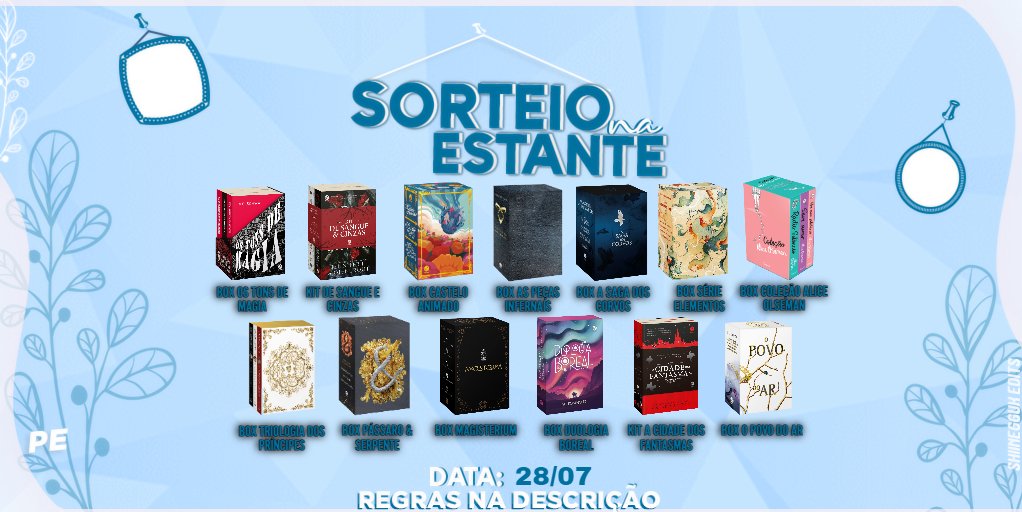 Promo em Estante 📚💙 tweet media