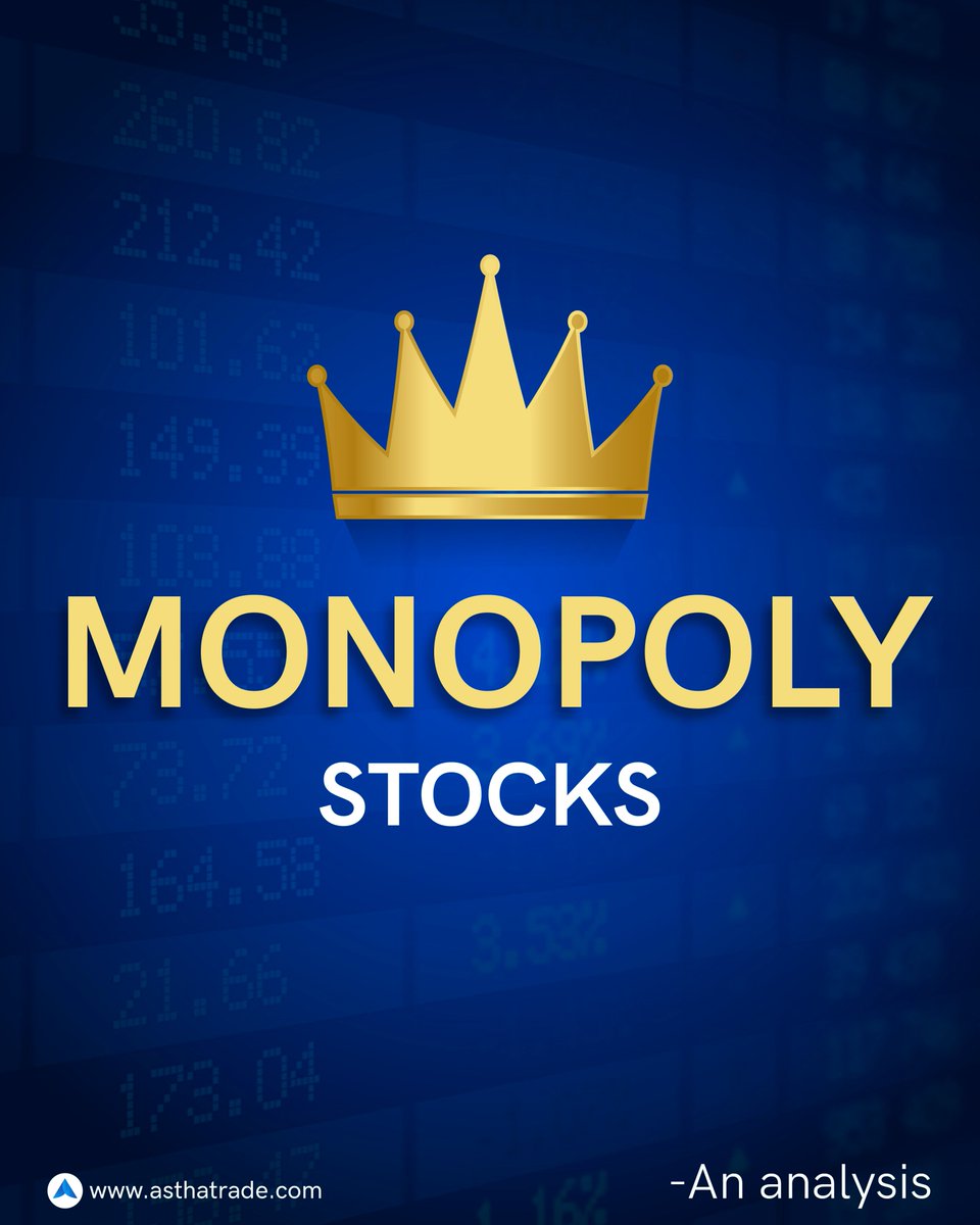 Warren Buffet always prefers monopoly stocks. Because they have the