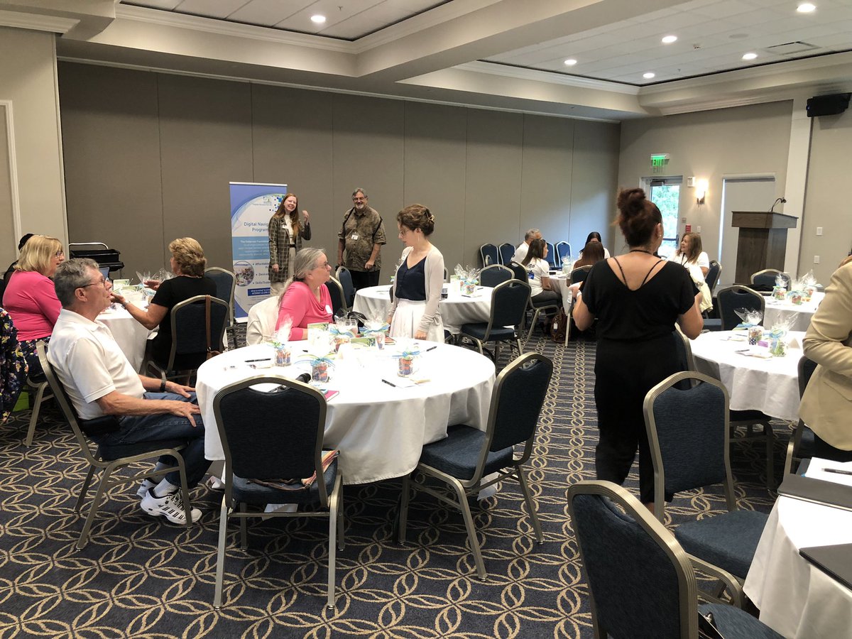 This morning it’s the Digital Navigator Thrive &amp; Dine with <a href="/CareerSourceSC/">CareerSource Suncoast</a> <a href="/GoodwillFL/">Goodwill Manasota</a> <a href="/eastersealsswfl/">Easterseals SWFL</a> <a href="/goodwillswfl/">Goodwill of SWFL</a> <a href="/1MHI_Team/">Multicultural Health Institute (MHI)</a> <a href="/_myWRC/">WRC Manatee-Sarasota</a>  <a href="/SRQCountyGov/">Sarasota County Government</a> <a href="/digitunity/">Digitunity</a> it’s a great day to be part of <a href="/ThePattersonFdn/">The Patterson Foundation</a> 🍴