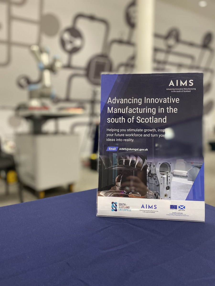 DandGCollege's tweet photo. Great to see so much interest and engagement yesterday, discussing the #AIMSproject and the future of manufacturing 

#thefutureishere https://t.co/sExVjK1QlU