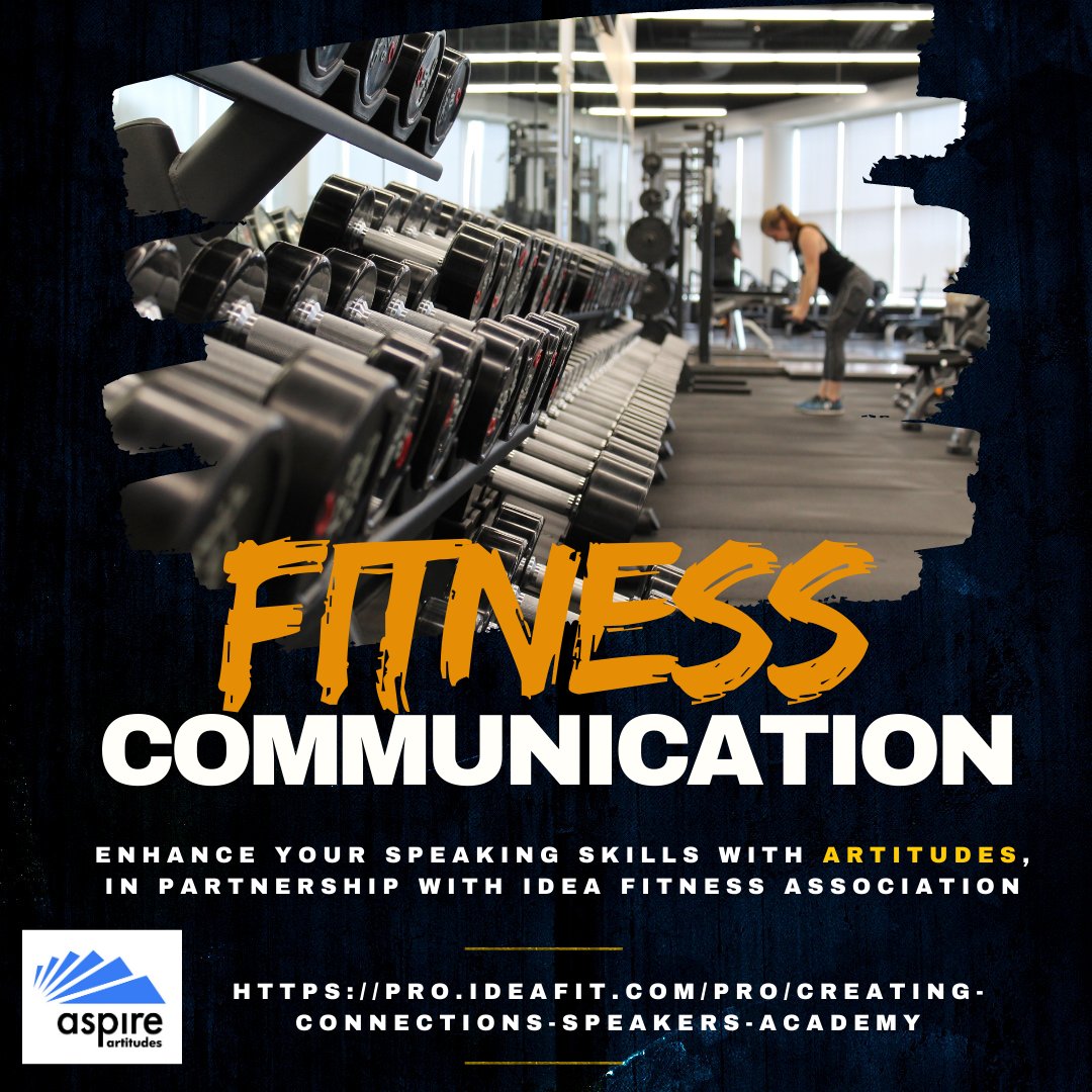 ArtitudesDesign's tweet photo. 🎯Upgrade Your Fitness Communication Skills with Artitudes' Creating Connections Speaker's Academy! 🎤
Join our interactive 3-month course presented by IDEA and ACE, exclusively designed for health and fitness professionals like you.
🔗Learn more: https://t.co/OEEZ52xERd
#fitspro https://t.co/oGoOzgPHMc