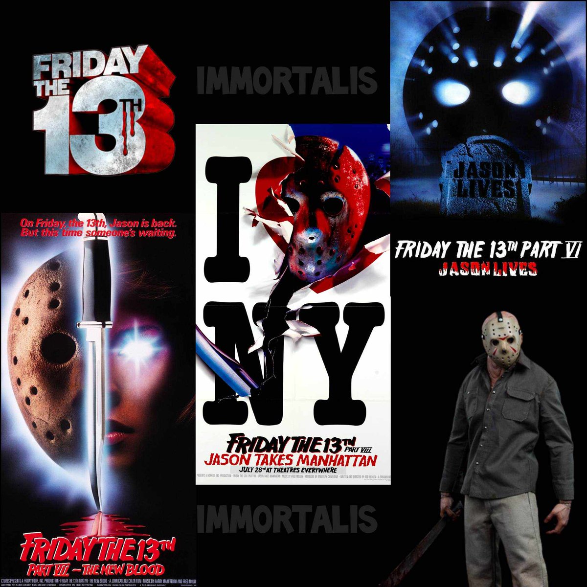 Which one of these Friday the 13th movies is your fave, #horrorfam?