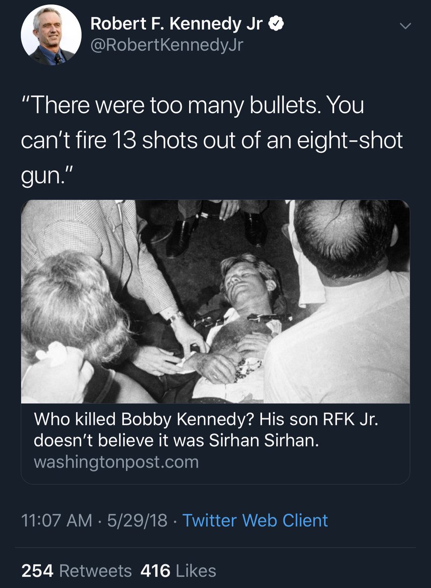 666isMONEY's tweet image. Robert F Kennedy, Jr: Sirhan Sirhan was a #hypnoprogrammed patsy