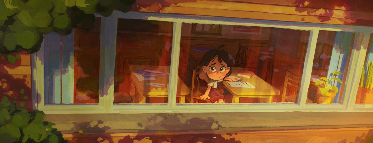 It's hot in the summer and sad inside.