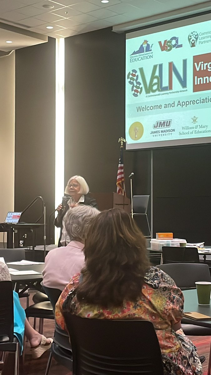 lorimcewen's tweet image. The always-motivating @pammoran reminds us of the importance of being teachers of teachers to make meaningful change. That’s #VaLIN @ALPlearn