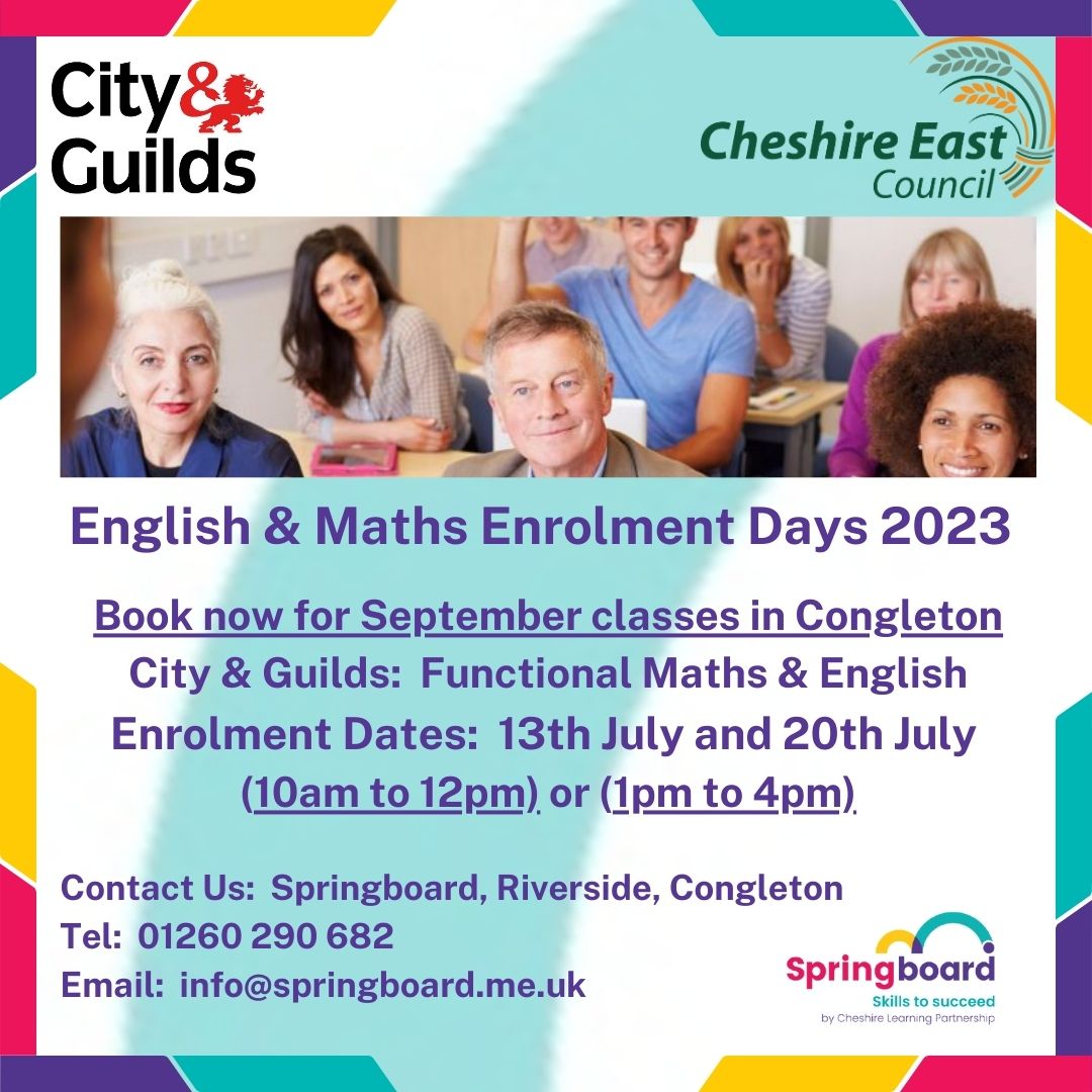 We're proud of our pass rate!  Enrolling for September
springboard.me.uk