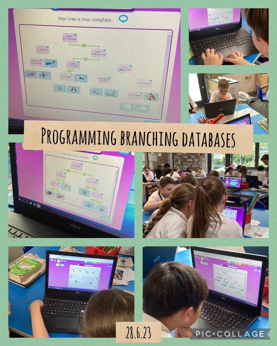 We are loving our database topic in computing. Today we put all our new learning to the test and made our own electronic branching databases. It was a massive success, well done 3T! #ltpacomputing #Wearebrightfutures <a href="/limetreepa/">Lime Tree Academy</a>