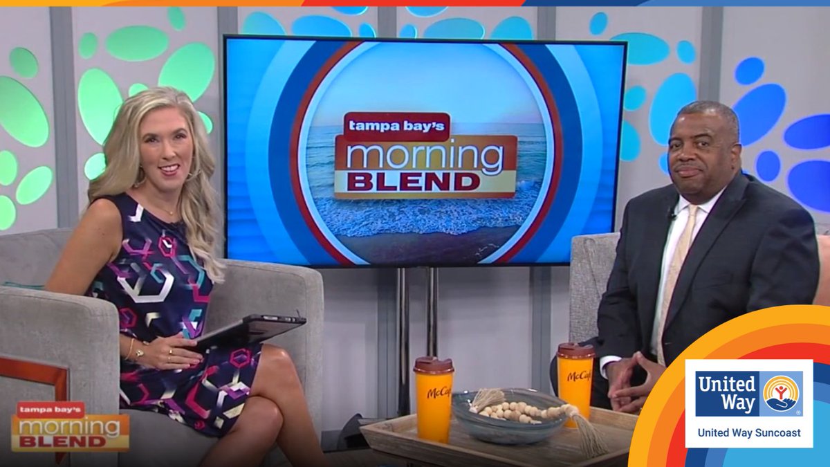 With United Way Suncoast approaching its 100th year, senior vice president Ernest Hooper joined Morning Blend to discuss the organization's mission work, who is ALICE, and why everyone needs the 'Freedom The Rise.' Watch here: lnkd.in/ewdixQxx #UnitedWaySuncoast #UWS