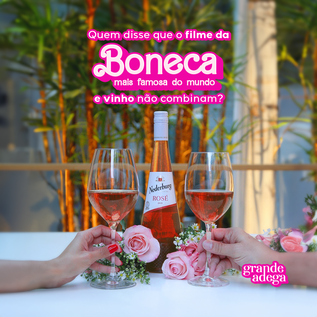 grandeadega's tweet photo. É vinho rosa que vocês querem? Então, conheçam o Nederburg Rosé! 👚👛

#grandeadega #grandesvinhos #vinhos #barbie #rosa https://t.co/VpsmKXq9W0