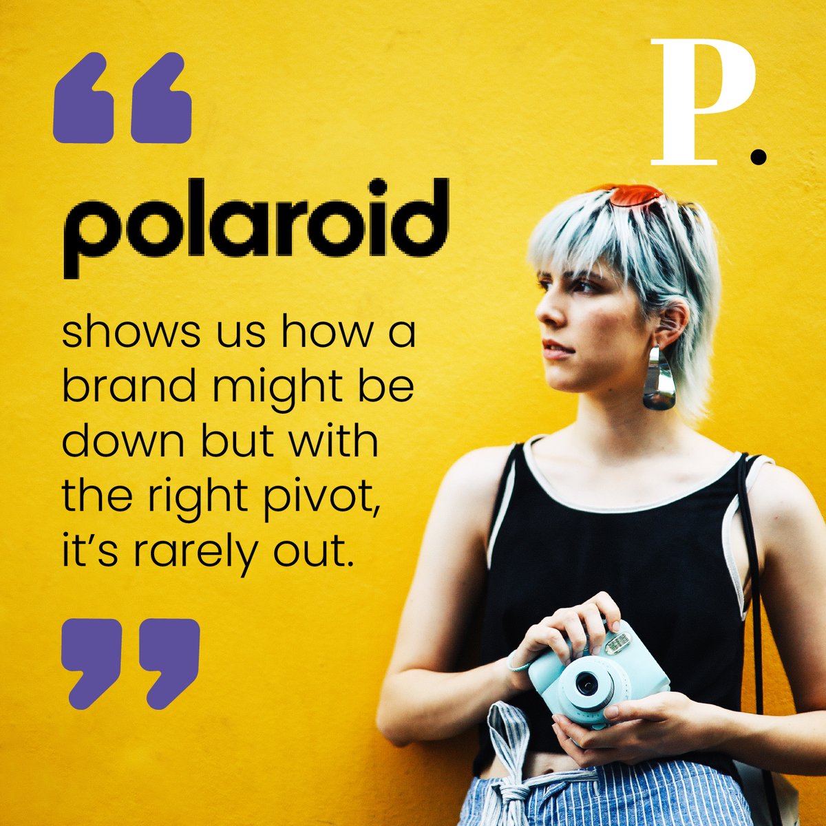 How much do you know about the rise, fall and revival of Polaroid? 

Read on to find out more about the iconic brand pivot: pistachiodesign.com/thoughts/how-i… 

#iconicbrands #polaroid #branding #brandagency #marketingblog