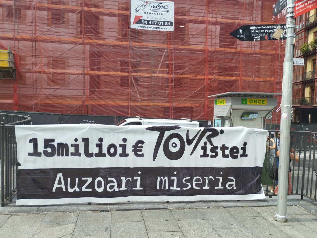15 milioi euro gastatu dituzte euskal erakundeek tour-ean. Noren mesedetan?