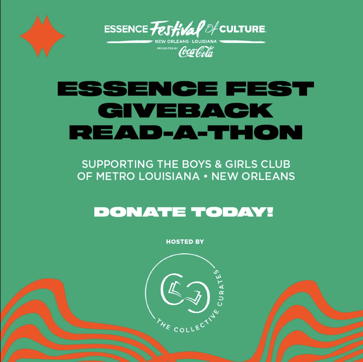 Twitter, did I mention that I am a freaking <a href="/essencefest/">ESSENCE Festival</a> author this year? I have attended so many Essence Fest over the years and have dreamed of this! #essencefest 

Also, check out the Read-A-Thon benefitting Boys and Girls Club of New Orleans: protect-us.mimecast.com/s/EDt_CgJDQJC8…
