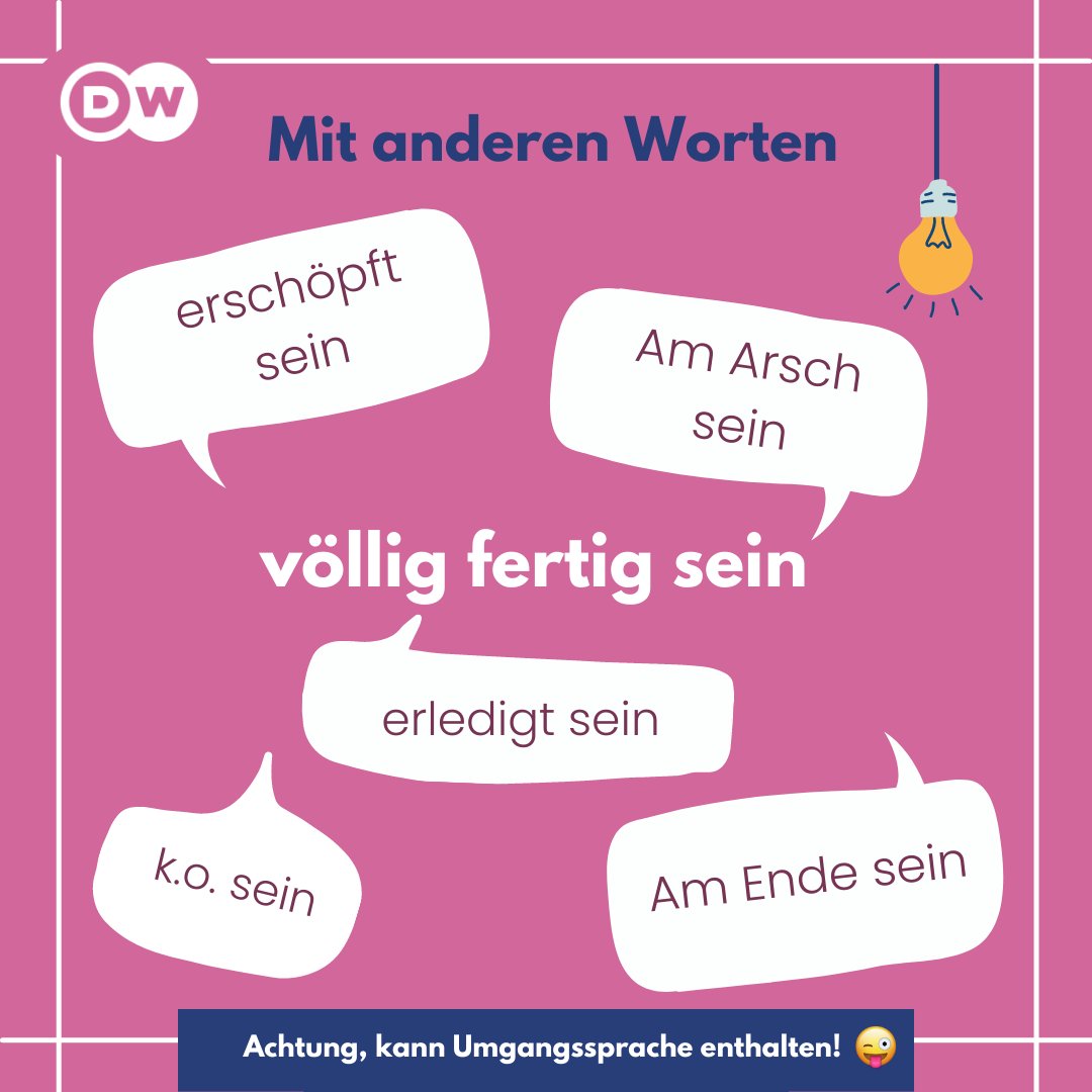 Aus welchem Grund war ihr das letzte Mal so richtig erledigt?