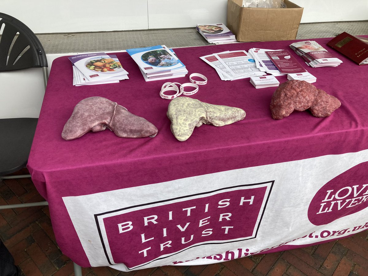 Some people never know they have liver disease until it’s reached a critical stage. That’s why it’s important to check your Liver Health and #LoveYourLiver with @LiverTrust - you can do that today in Windrush Sq Brixton until 4pm!