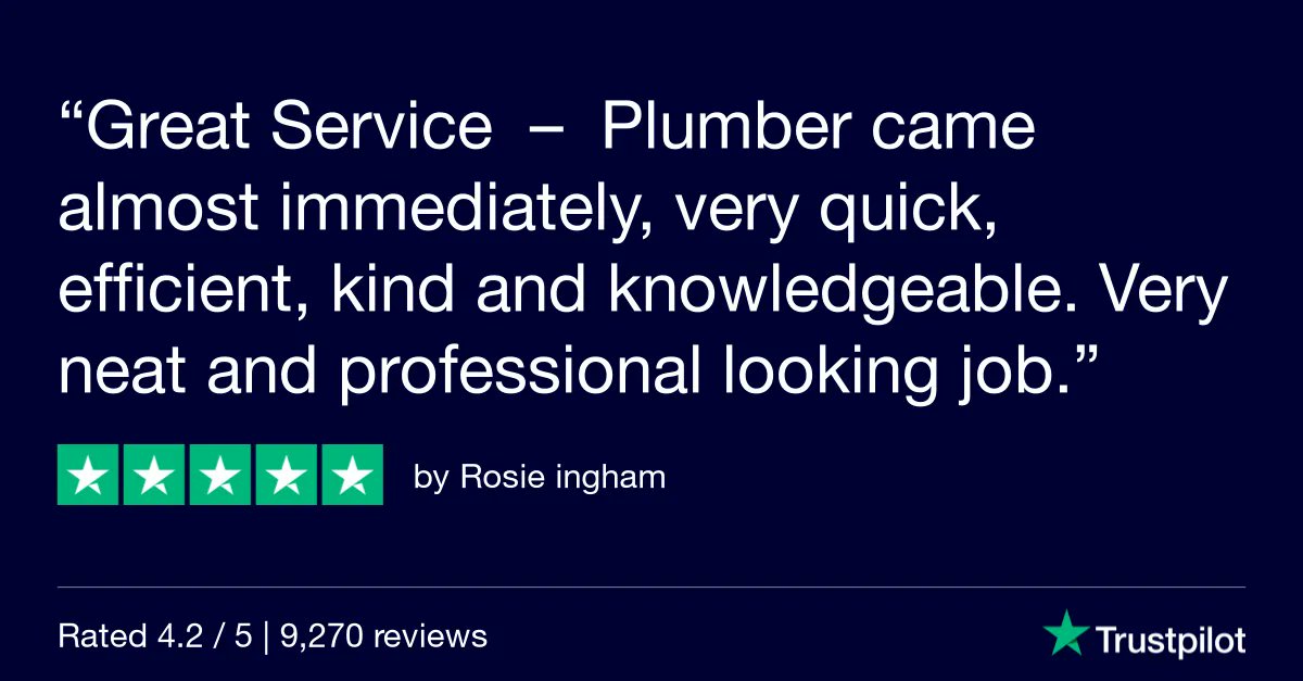 Thanks to Rosie for giving us 5 stars on Trustpilot! Our experts are always proud to get positive feedback.

If you have a property that needs maintenance, why not book online? - buff.ly/3MyppiV