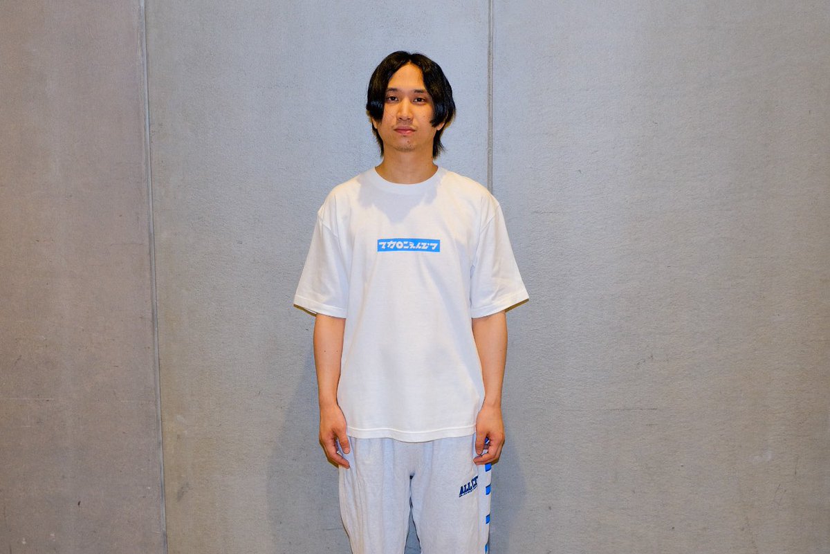 マカロニえんぴつ ロゴビッグTシャツ〜OKKAKE ver.〜 Mサイズ マカロニ