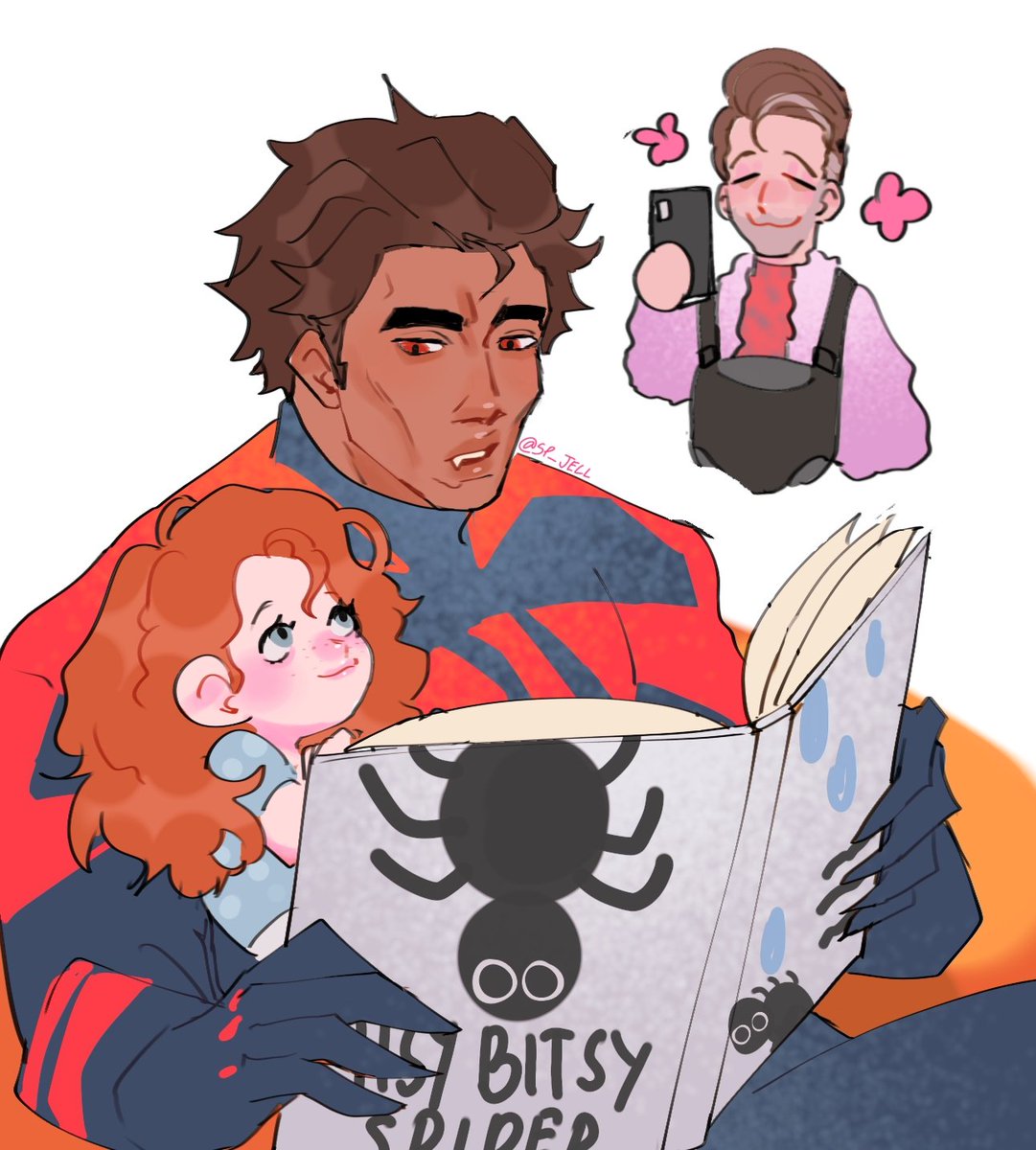 Uncle miguel give mayday bedtime story 🥺

#SpiderManAcrossTheSpiderVerse #SpiderMan #SpiderVerse #spiderdads #SpiderMan2099 #PeterBParker #MIGUELOHARA