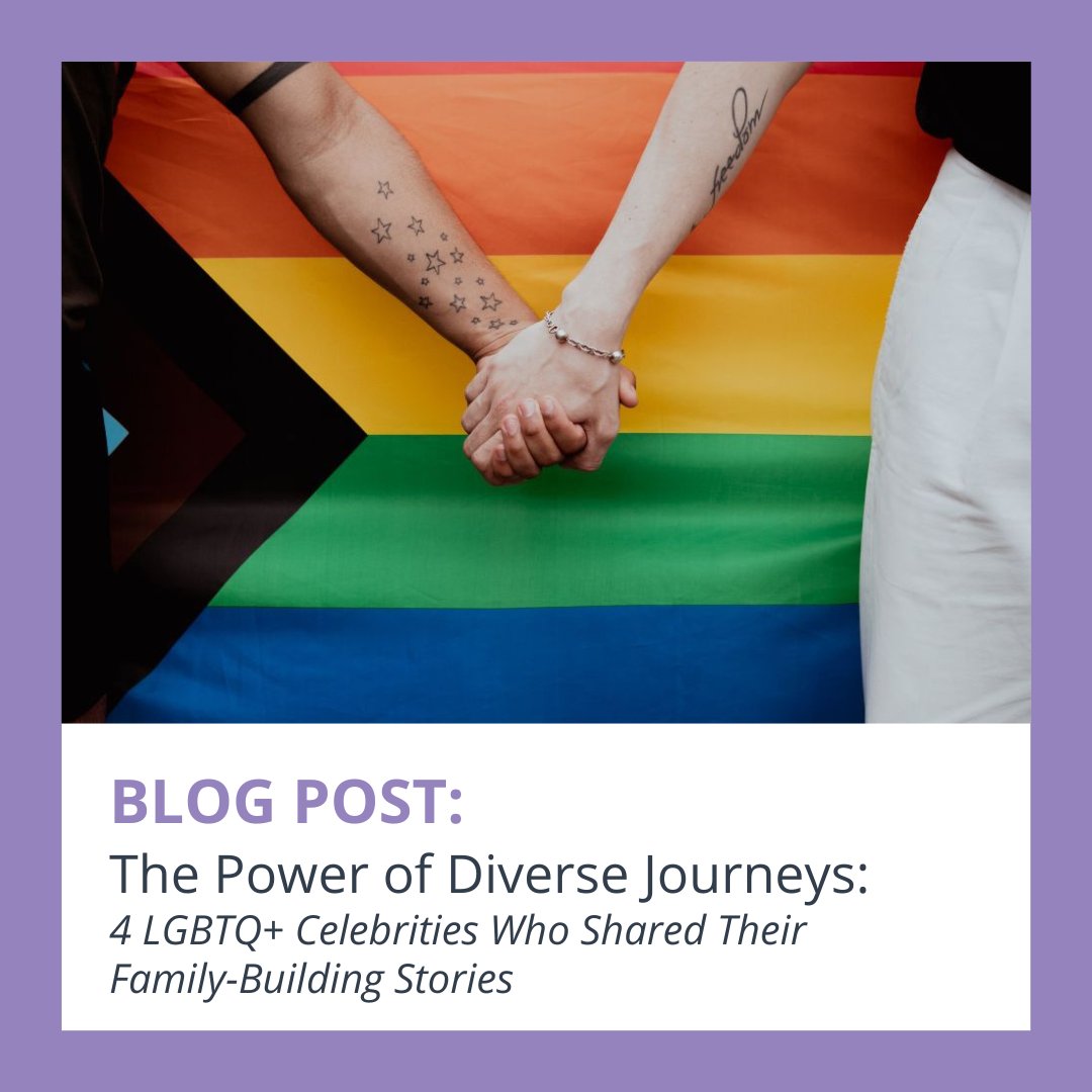 By generously sharing their family-building journeys, celebrities are raising LGBTQ+ awareness and encouraging change. In honor of #PrideMonth, Aspire Fertility applauds each of these famous individuals for their candidness and bravery. aspirefertility.com/blog/the-power…