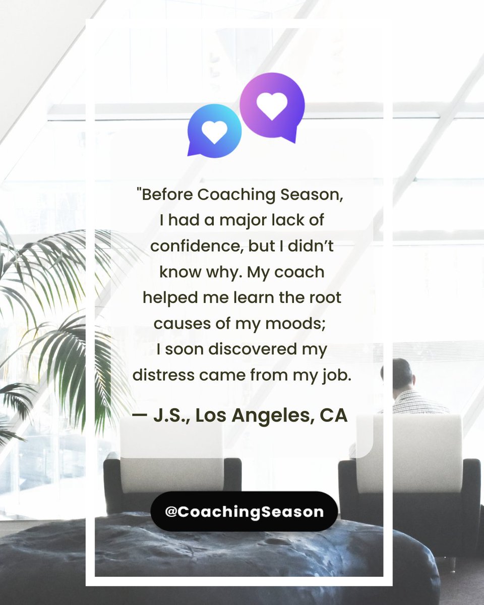 coaching_season's tweet image. 📲 Contact Us today to schedule your Free Discovery Call. Together, we'll embark on a transformative journey of self-discovery and empowerment. The life you desire is within reach – let's make it happen! 💫✨

#TransformationJourney #ConfidenceBoost #TakeChargeOfYourLife