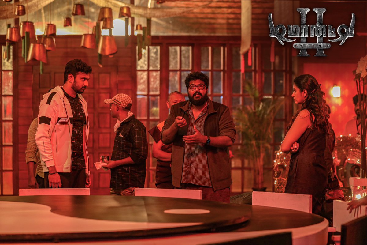 Ajay R Gnanamuthu (@ajaygnanamuthu) on Twitter photo DARKNESS HAS BEEN CAPTURED!!
Happy to have wrapped the shoot of #DemonteColony2 😊
Get ready for lot of updates to follow!!
#DarknessWillRule
<a href="/arulnithitamil/">Arulnithi tamilarasu</a>
<a href="/priya_Bshankar/">Priya BhavaniShankar</a> <a href="/SamCSmusic/">𝐒𝐀𝐌 𝐂 𝐒</a>
<a href="/dop_harish/">Harish Kannan</a> <a href="/iarunpandianc/">Arun Pandian</a> <a href="/ActorMuthukumar/">Muthukumar</a>
<a href="/MeenakshiGovin2/">Meenakshi Govindharajan</a> <a href="/Archana_ravi_/">Archana Ravichandran</a> DARKNESS HAS BEEN CAPTURED!!
Happy to have wrapped the shoot of #DemonteColony2 😊
Get ready for lot of updates to follow!!
#DarknessWillRule
<a href="/arulnithitamil/">Arulnithi tamilarasu</a>
<a href="/priya_Bshankar/">Priya BhavaniShankar</a> <a href="/SamCSmusic/">𝐒𝐀𝐌 𝐂 𝐒</a>
<a href="/dop_harish/">Harish Kannan</a> <a href="/iarunpandianc/">Arun Pandian</a> <a href="/ActorMuthukumar/">Muthukumar</a>
<a href="/MeenakshiGovin2/">Meenakshi Govindharajan</a> <a href="/Archana_ravi_/">Archana Ravichandran</a>
