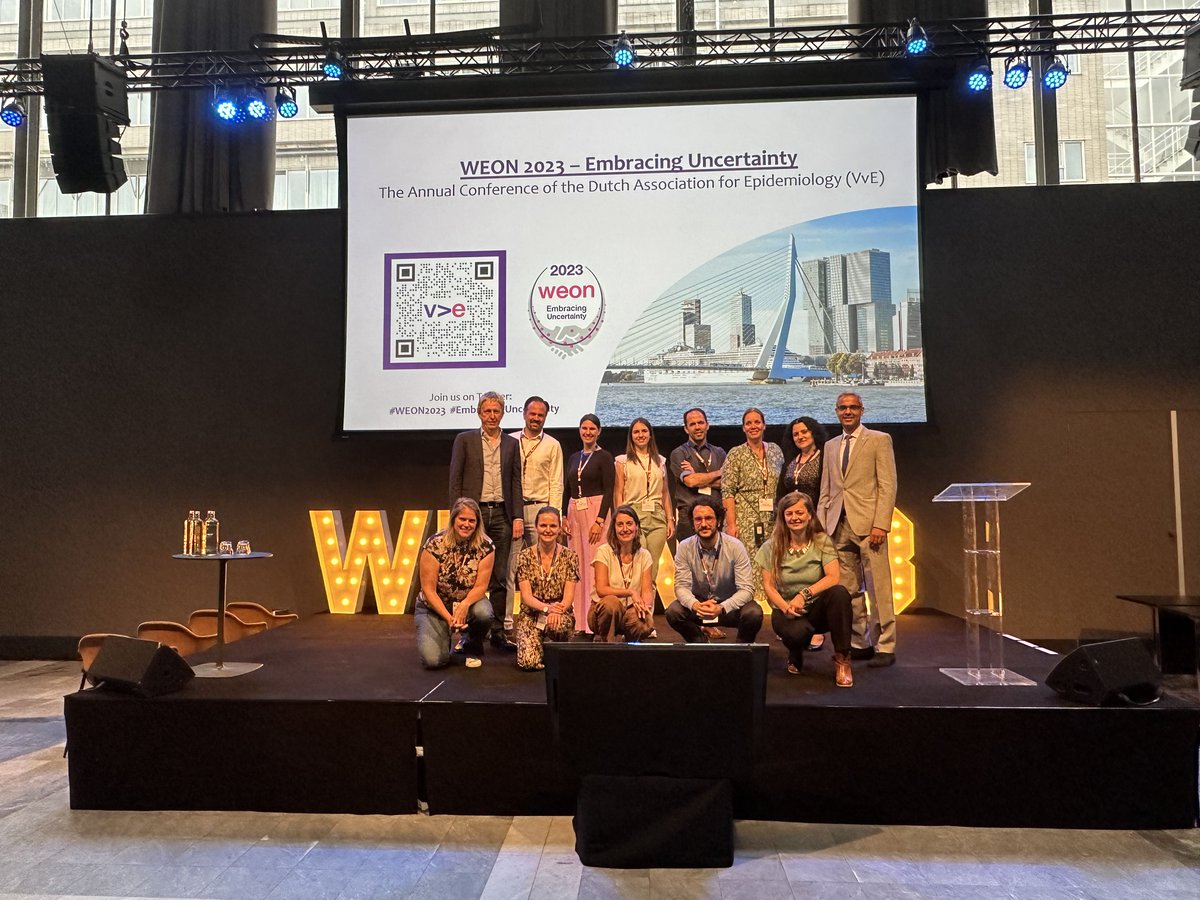 We hosted the #WEON 2023! After almost ten years, the #conference of the Dutch Association for #Epidemiology made its return to #Rotterdam.

In the coming days, we will share some #highlights. Thanks to all participants!

#EmbracingUncertainty #publichealth