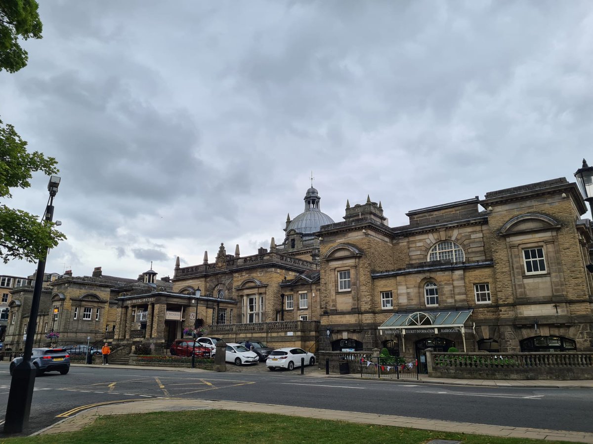 Team members have been busy filming in Harrogate today 🎥