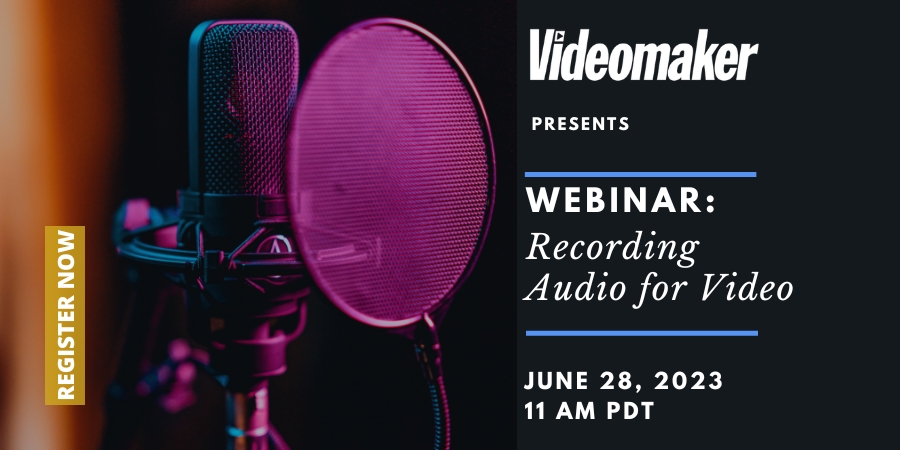 videomaker's tweet photo. Don’t miss your chance to improve your audio skills today with our live #webinar on Recording Audio for Video. Learn about cables, connectors, mics and more. Get tips from the experts at 11 AM PDT. Sign up now. #audioforvideo #audiorecording
https://t.co/pDNMZWstS0 https://t.co/L9PLpID6wc