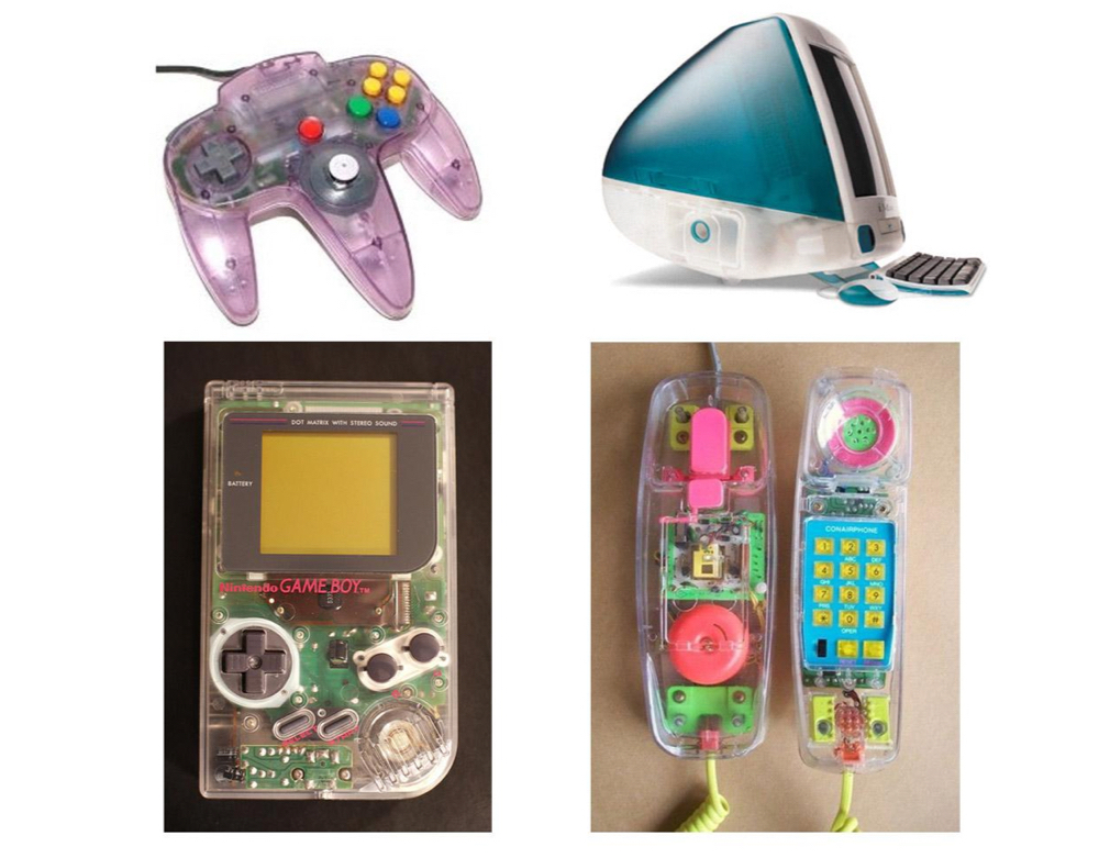 Raise your hand if you were obsessed with see-through electronics🙋