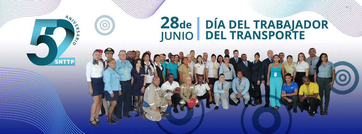 Muchas felicidades a todos los transportistas del país en este #28DeJunio #DíaDellTrabajadorDelTransporte. Cierto que tenemos dificultades pero estamos convencidos que sabremos vencerlas. Los transportistas una vez más daremos todo por nuestro pueblo y la #Revolución. #Cuba