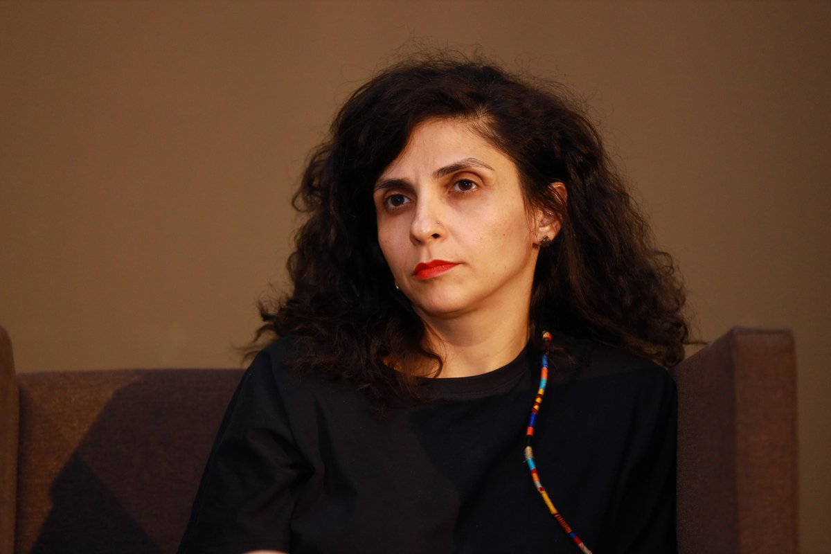 eif_hightech's tweet image. Parandzem Sargsyan, one of the speakers of the &quot;Women in Data Science: Creative Cognition&quot; event, organized by the Enterprise Incubator Foundation at the GTC, presented the impact of modern technologies on the labor market.

#WiDS2023 #WiDSArmenia #CreativeCognition #WomeninData