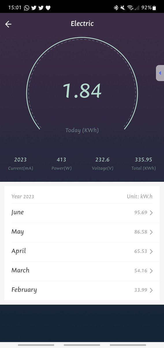 @M_Hundhausen Wolken über dem #Balkonkraftwerk
Bin zuversichtlich, dass wir die 100 kwh diesen Monat schaffen werden 💪