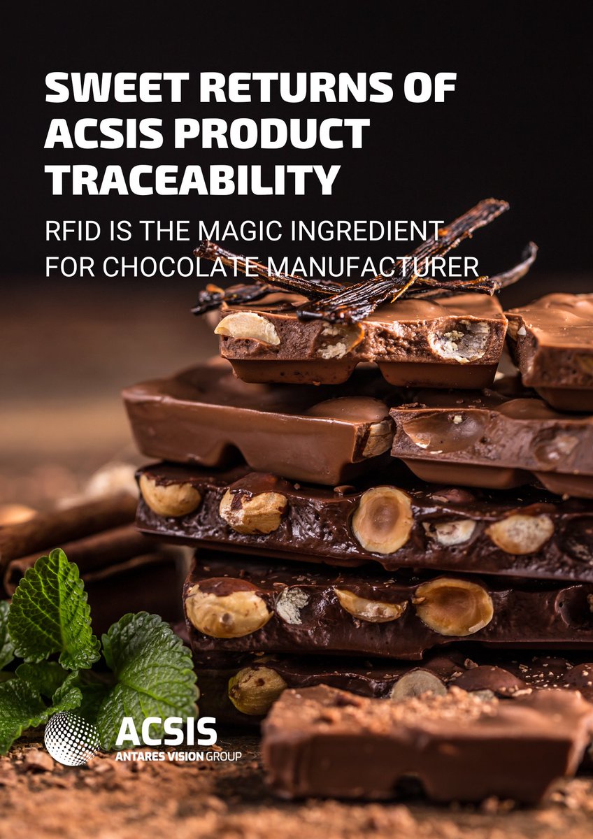 One of the largest chocolate manufacturers in the world was looking to optimize the #traceability of its raw materials. See how ACSIS helped them establish an efficient and reliable traceability system.

Download our Customer Success Story here: shorturl.at/cgNQ3
#SCM #RFID