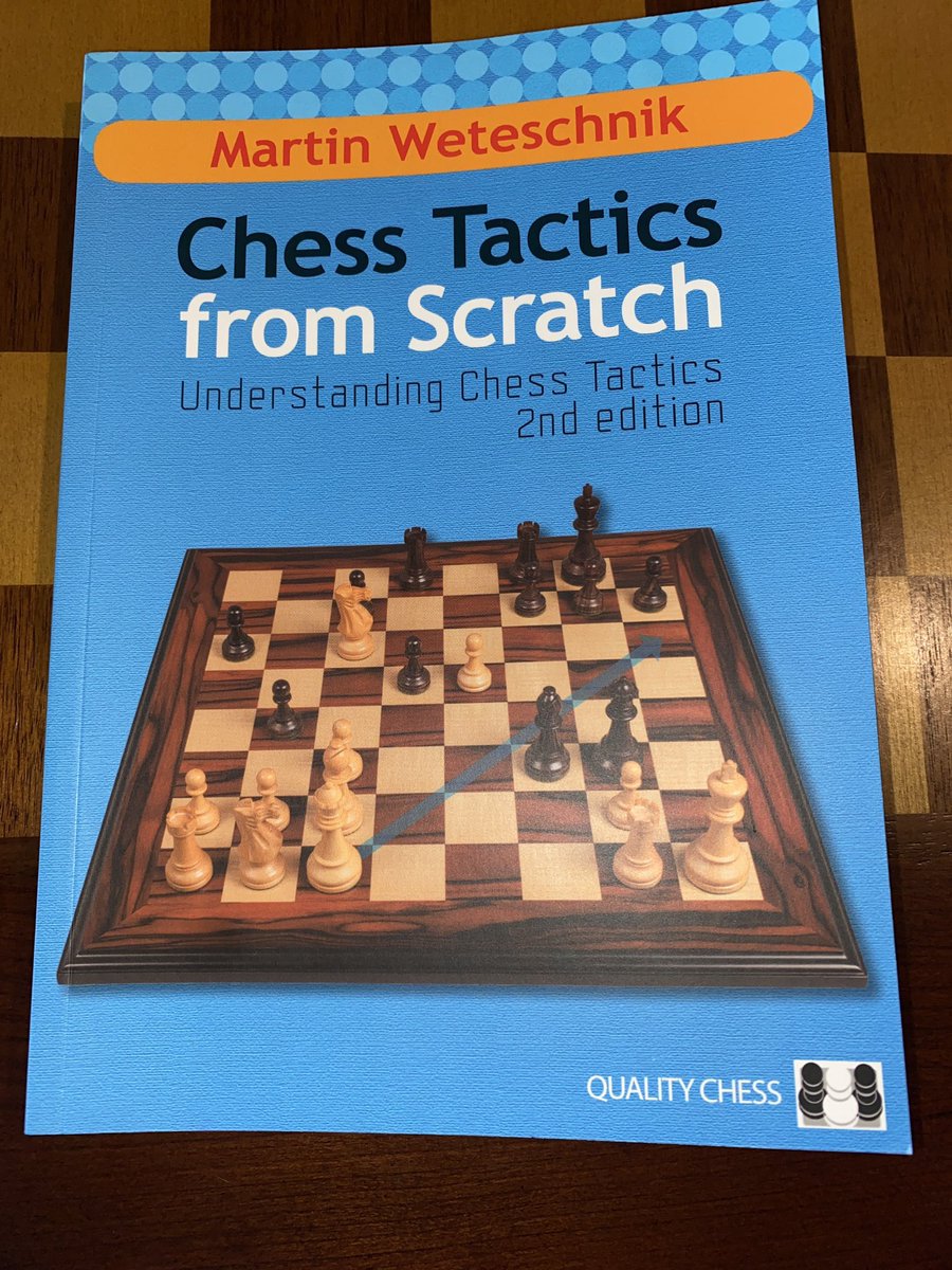 NerdyGeek's tweet image. This will likely become recognized as the best book on Tactics ever written.

#ChessDojo