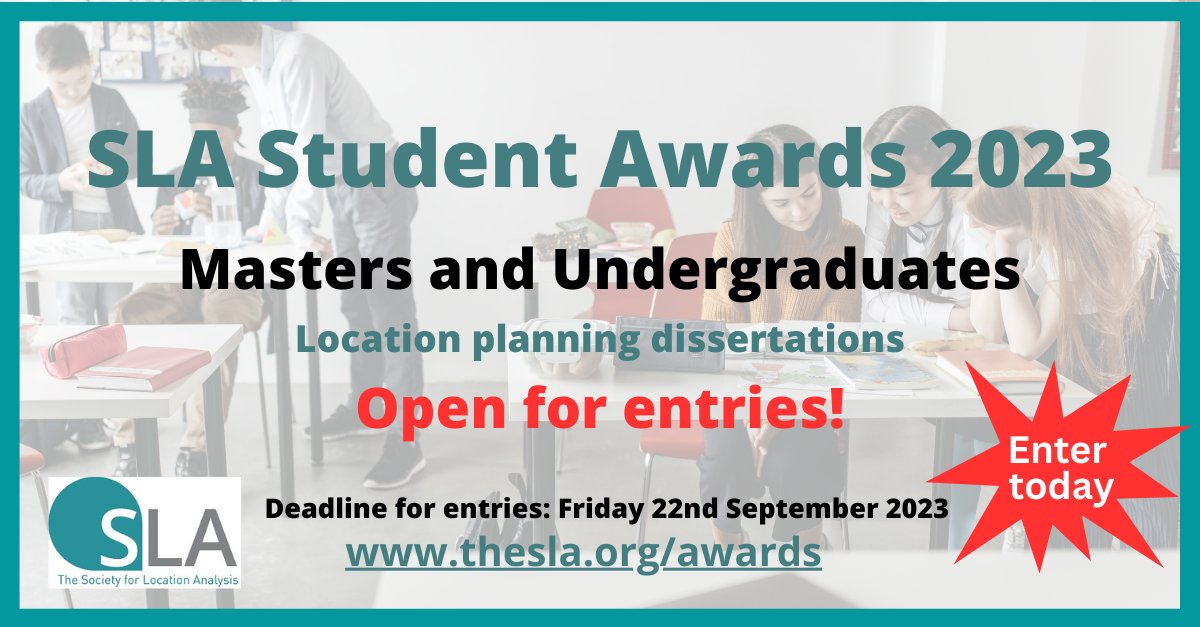 The Society for Location Analysis (SLA) tweet media