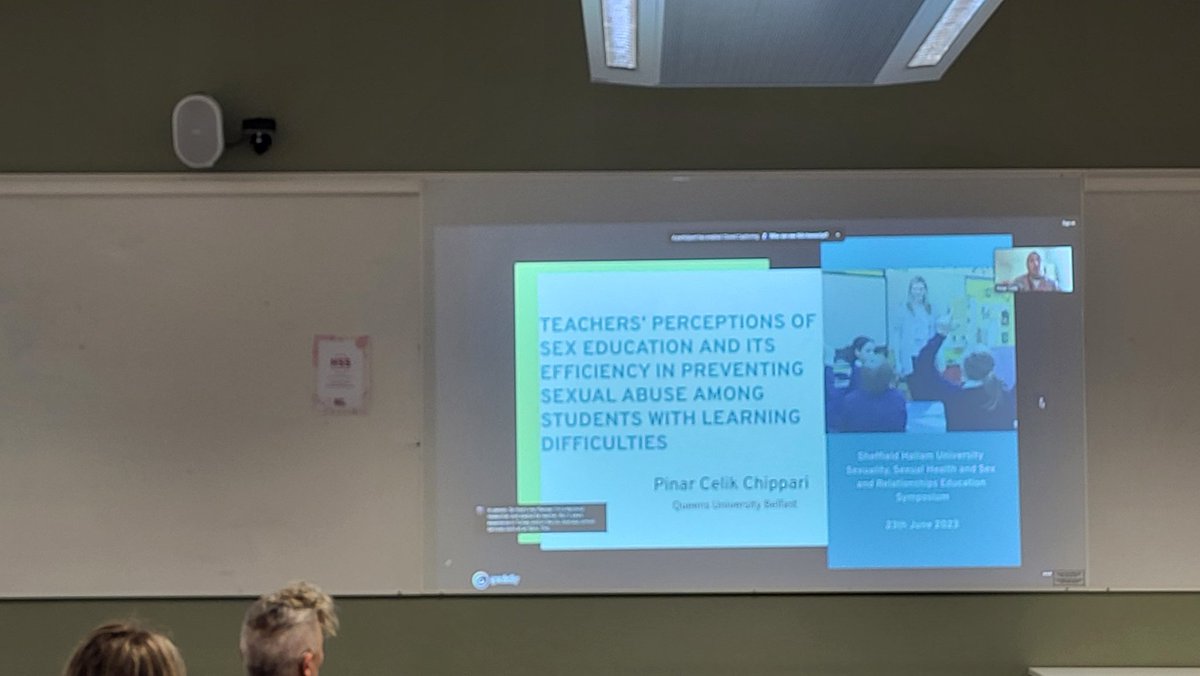 JoeSoc091's tweet photo. "Teachers' perceptions of sex education and its efficiency in preventing sexual abuse among students with learning difficulties" by Pinar Celik Chippari, heres hoping the next one will be in person, they did amazing online! https://t.co/KbemMJqZOY