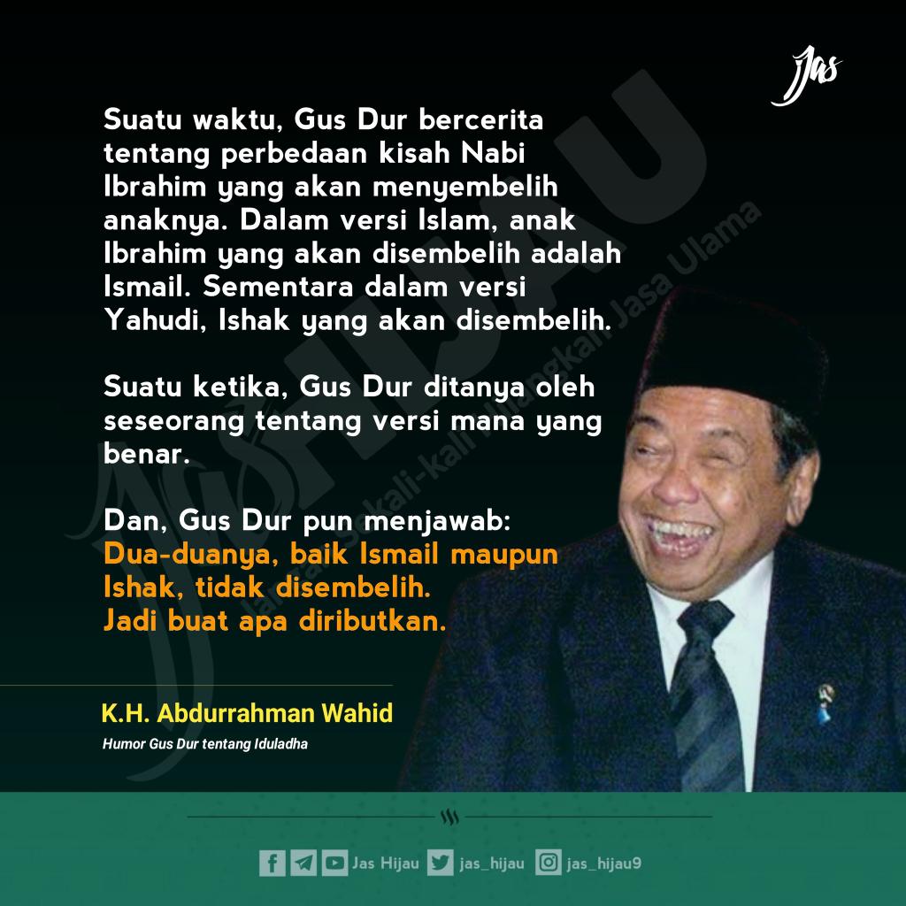 AlionelMessi_'s tweet photo. Gitu aja kok repot ๐๐๐
#HumorGusDur
#IdulAdha https://t.co/k788GtwzUy