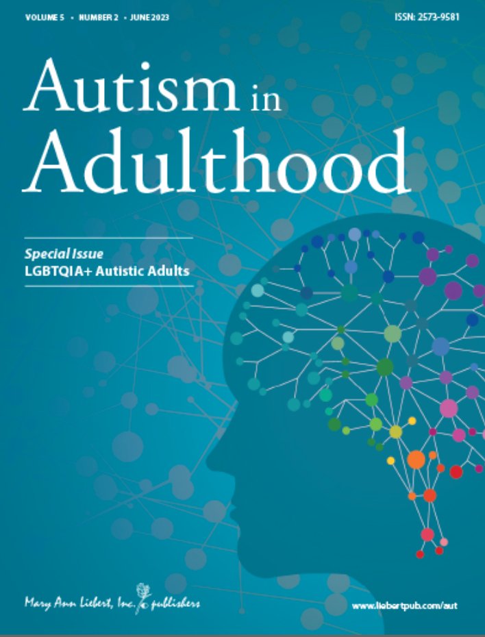 We are super-proud to announce a VERY FIRST IMPACT FACTOR for @AutismAdulthood of 6.8. This confirms our position as a leading journal in our field. To share your research & join our scholarly community visit: home.liebertpub.com/publications/a…