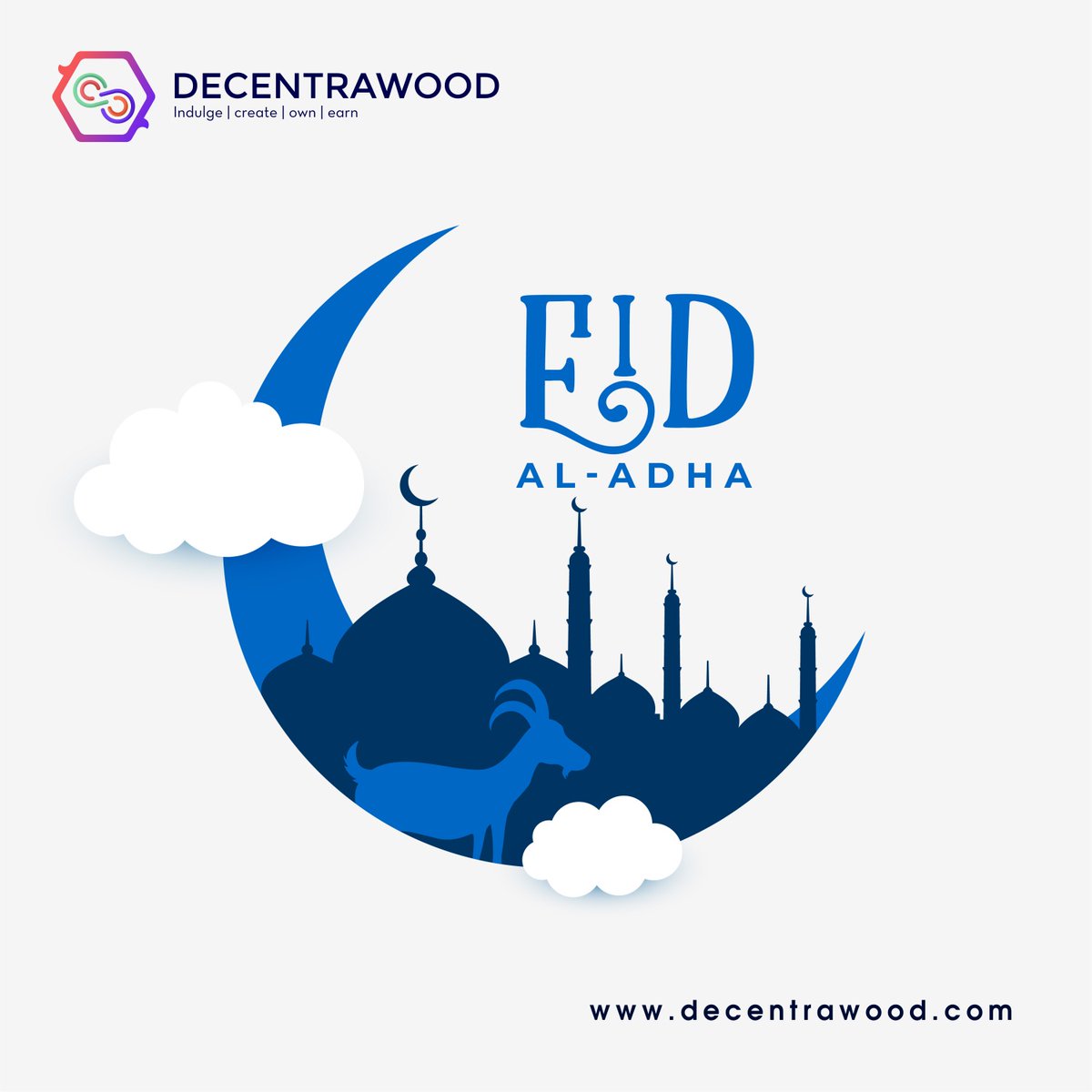 Decentrawood Wishing You All a Very Happy Eid-Al-Adha.

#decentrawood #metaverse #nft #landparcel #virtualreality #augmentedreality #cryptocurrency